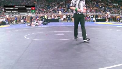 D2-190 lbs Champ. Round 1 - Brad Meyers, Portland vs Blake Adams, Holly