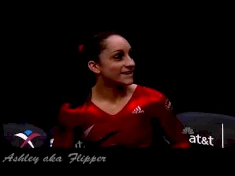 Jordyn Wieber beats 2010 World Champion Aliya Mustafina