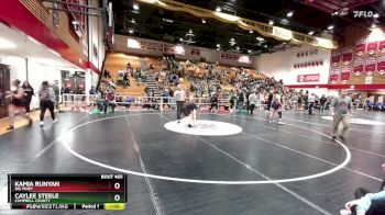 190 lbs Cons. Round 2 - Caylee Steele, Campbell County vs Kamia Runyan, Big Piney