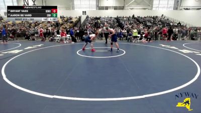 190 lbs Champ. Round 1 - Bryant Vass, Black Dirt Wrestling Club vs Aaron Be Vard, Salmon River Wrestling