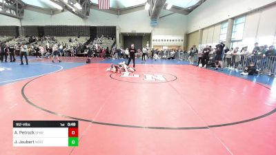 162-H lbs Consi Of 16 #1 - Anthony Petrock, Sparta NJ vs Joshua Joubert, North Hunterdon