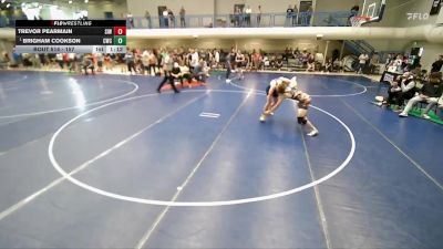 157 lbs Quarterfinal - Brigham Cookson, Champions Wrestling Club vs Trevor Pearmain, Scramble Inc Wrestling