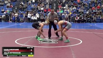 138 lbs Cons. Round 6 - Nolan Rittenhouse, Tinora vs Gavin Shropshire, Eastwood