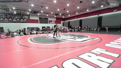 95 lbs Round 3 (12 Team) - Dempsey Simmons, Cradletown Wrestling Academy vs Tory Rice, Daughters Of Zion