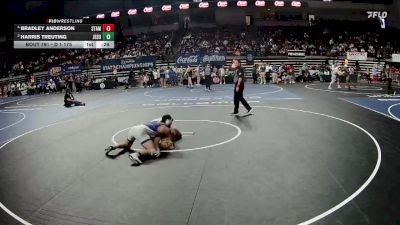 D 1 175 lbs Cons. Semi - Harris Treuting, Jesuit vs Bradley Anderson, St. Amant