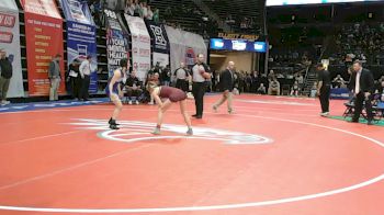 110 Class 1 lbs Cons. Round 3 - Annabelle Dunlop, Winnetonka vs Norah Watkins, Rock Port