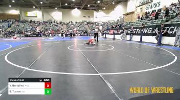 73 lbs Consi Of 8 #1 - Vladimir Bertolino, Willits Grappling Pack vs Benjamin Turner, Mad Dawg Wrestling Club