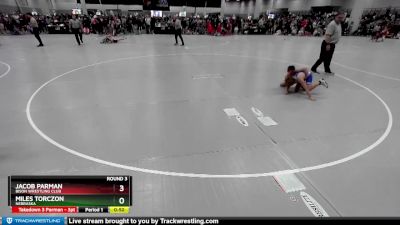 85 lbs Round 3 - Jacob Parman, Bison Wrestling Club vs Miles Torczon, Nebraska