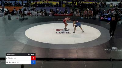 165 lbs Rnd Of 128 - Joseph Baker, MA vs Noah Gonzalez, MO