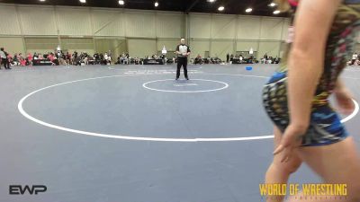 110 lbs Rr Rnd 1 - Vanity Brown, Super Girls 7-12 vs Mary Prescott, Girls With Grit 7-12