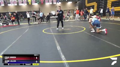 157 lbs Cons. Round 3 - Cole Green, Iowa vs Gabe Ulloa, Iowa