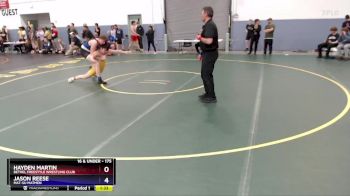 175 lbs Semifinal - Jason Reese, Mat-Su Matmen vs Hayden Martin, Bethel Freestyle Wrestling Club