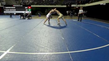 197 lbs 7th Place Match - Austin Roos, Central vs Alex Watson, Loras