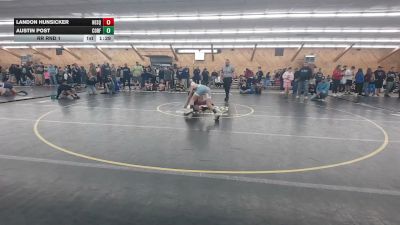 130 lbs Rr Rnd 1 - Landon Hunsicker, Nesquehoning vs Austin Post, Corfu