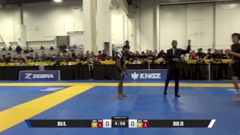 Rod JR vs JOA B. 2025 World IBJJF Jiu-Jitsu No-Gi Championship