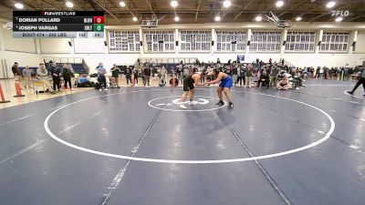 285 lbs 5th Place - Dorian Pollard, Bloomfield/Weaver vs Joseph Vargas, Shelton