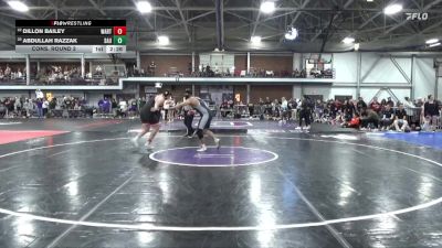 285 lbs Cons. Round 2 - Abdullah Razzak, St. Ambrose University vs Dillon Bailey, Wartburg