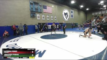 190 lbs Cons. Round 4 - Armando Fabian, Porterville vs Alfredo Perez, Mayfair