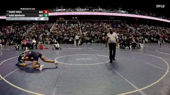 3A 165 lbs Cons. Round 2 - Jaime Vega, North Henderson High School vs Jude Bennion, East Wake High School