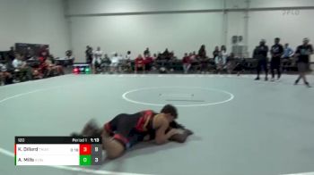 120 lbs Round 3 (6 Team) - Keanu Dillard, Team Thunder vs Antonio Mills, Roundtree