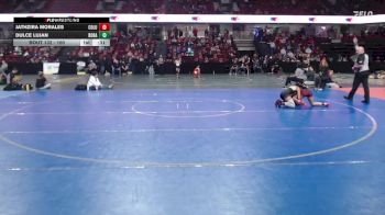 100 lbs Cons. Round 1 - Dulce Lujan, Borah vs Jathzira Morales, Columbia