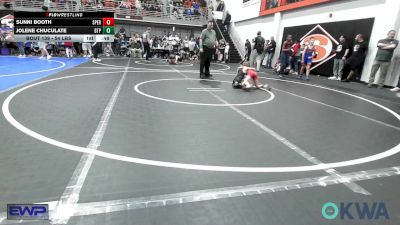 54 lbs Consolation - Sunni Booth, Sperry Wrestling Club vs Jolene Chuculate, Tulsa Blue T Panthers