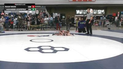 45 lbs Quarters - Alexander Lochtefeld, Jay County Wrestling Club vs Isaiah Wicks, Englewood Live Wire Wrestling Club