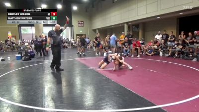 95 lbs Round 4 (6 Team) - Bentley Wilson, Moyer Elite vs Matthew Waters, Powerhouse