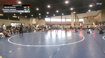 165 lbs Finals (2 Team) - Kellon Duncan, Black Creek WC vs Mason Asevado, Pod Squad