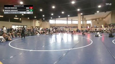 165 lbs Finals (2 Team) - Kellon Duncan, Black Creek WC vs Mason Asevado, Pod Squad