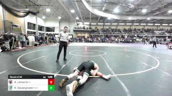 126 lbs Round Of 32 - Alex Lamarre, Bristol Central vs Robert Douangmala, Ponaganset