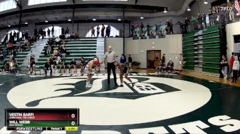 106 lbs Champ. Round 2 - Vestin Barfi, John Paul The Great vs Will Webb, Don Bosco