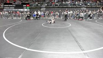 80 lbs Consi Of 8 #1 - Adam Schillaci, Mahwah vs Jordan Arenz, Gloucester City