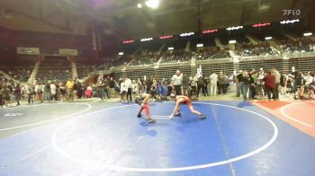 102 lbs Semifinal - Wesston Allen, Glenrock WC vs Forest Dull, Mattime