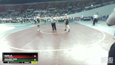 6A-175 lbs Quarterfinal - Bridger Foss, South Medford vs Hung Le, David Douglas