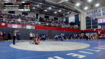189 lbs Quarterfinal - Zeshawn Williams, Freedom vs Slayton Williams, South Side