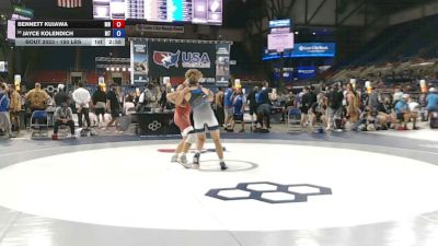 150 lbs Cons. Sub-rd Of 16 - Bennett Kujawa, Minnesota vs Jayce Kolendich, Montana