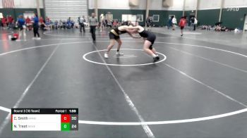 190 lbs Round 3 (16 Team) - Nathan Treat, Bellevue West vs Cope Smith, Amherst