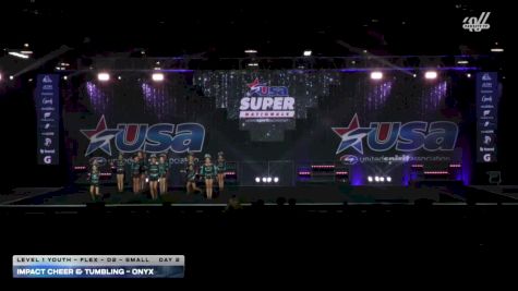 Impact Cheer & Tumbling - Onyx [2026 L1 Youth - Flex - D2 - Small Day 2] 2026 USA All Star Super Nationals