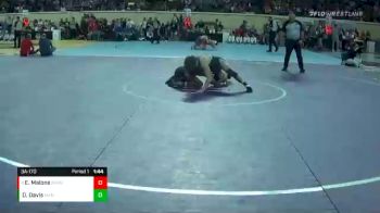 3A-170 lbs Champ. Round 1 - Easton Malone, Barnsdall vs Dason Davis, Marlow
