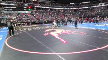 G120-5A Champ. Round 1 - Zoe Gabel, Pine Creek Girls vs Alexa Guerrero, Greeley West Girls