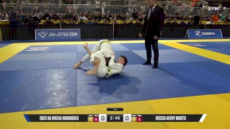 Rocco Avery Musto vs Enzo Da Rocha Rodrigues 2025 Pan Kids Jiu-Jitsu IBJJF Championship