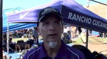 #9 Rancho Cucamonga Coach Terry Tierney