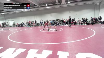 74 lbs Champ. Round 2 - Ousmane Duncanson, Mat Town vs Seth Digby, Relentless Training Center