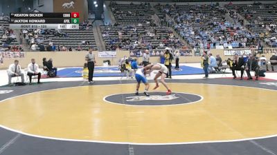 120 lbs 7th Place Match - Jaxton Howard, Apollo vs Keaton Dicken, Conner