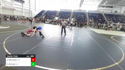 106 lbs Quarterfinal - Jaylin Morrison, Tiger Athletics WC vs Chase Armour, Silverback WC