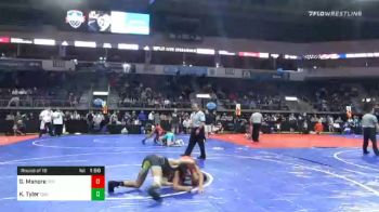 122 lbs Prelims - Gabriel Manore, Cry Wolf Wrestling vs Koby Tyler, Con Kids