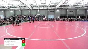 144 lbs Quarterfinal - Nathan Wolyniec, Derby/Oxford/Holy Cross vs Victor Petkov, Ridgefield