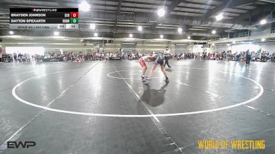 101 lbs Consi Of 32 #2 - Brayden Johnson, Steel City Reloaded vs Dayton Spexarth, Brawlers