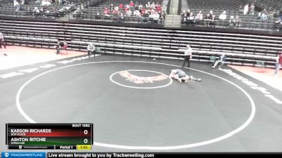 168 lbs Quarterfinal - Ashton Ritchie, Syracuse vs Karson Richards, Box Elder